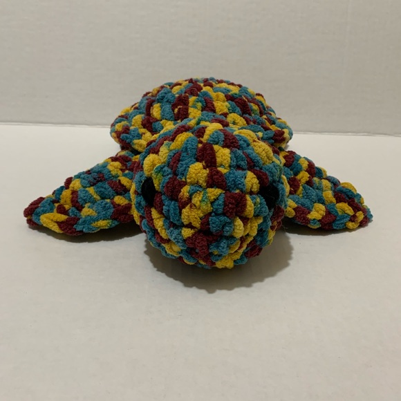 Handmade Crochet Sea Turtle Playroom Decor - Picture 9 of 16